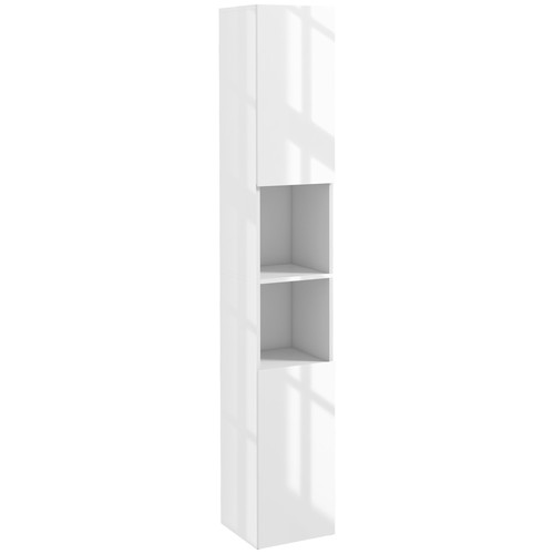Kleankin high gloss bathroom - kleankin,