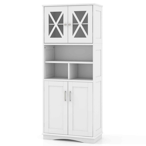 Costway tall bathroom - tall, cabinet