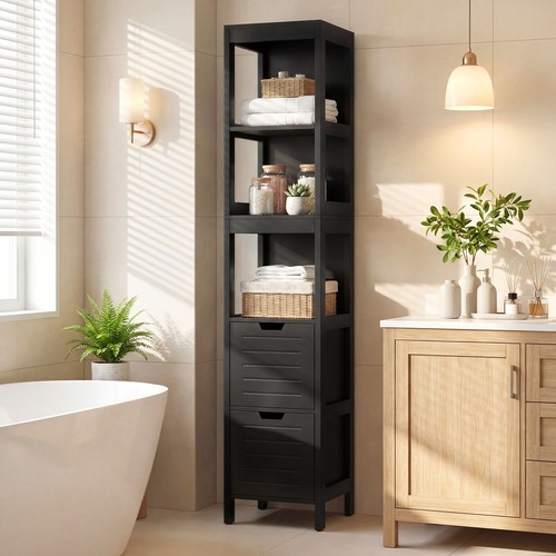 Wood bathroom cabinet - wood,
