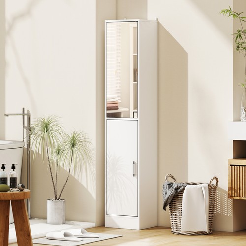 Tall mirrored bathroom cabinet - tall,