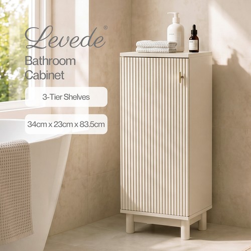 Levede slim bathroom cabinet - levede,