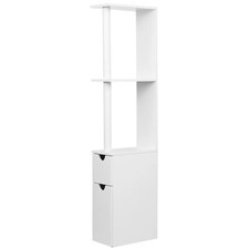 White Bathroom Storage Cabinet