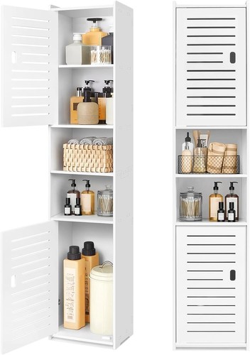 Tall bathroom storage cabinet - storage,