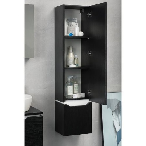 Bathroom modern black wood - modern,