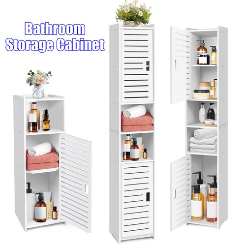 White tall bathroom - white,